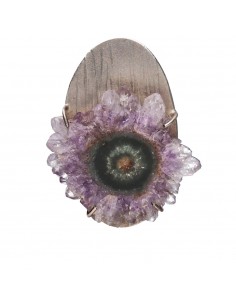 Pendentif Améthyste en...