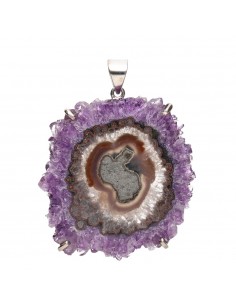 Pendentif Améthyste en...
