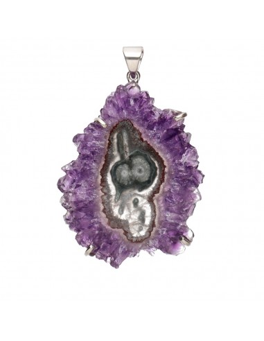 Colgante de Amatista en Plata de Ley...