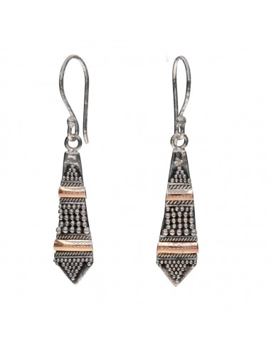 Small Filigree Drop Earrings -...