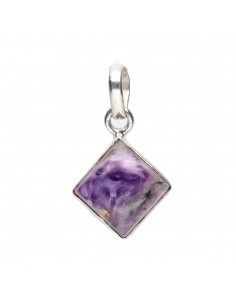 Small Cube Charoite Pendant...