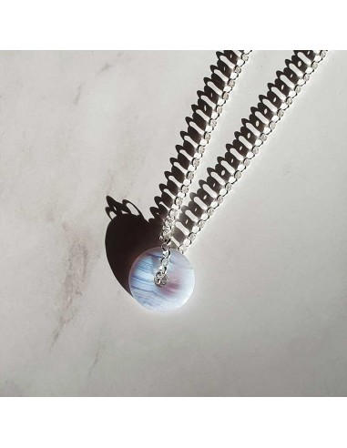 Small Natural Chalcedony Donut