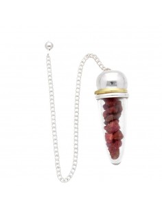 Ruby Drop Pendulum with...