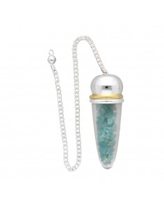 Pendule en apatite avec...