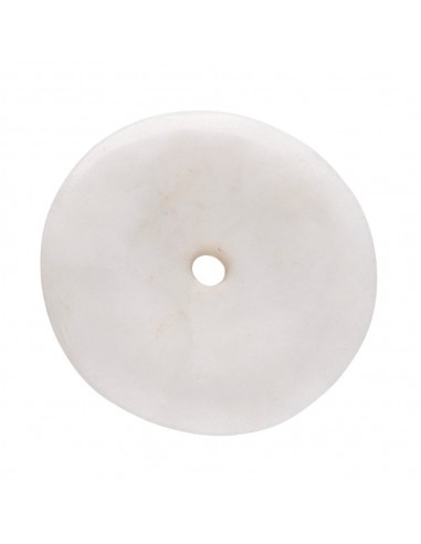 Donut Grande de Cuarzo Lechoso Calidad A