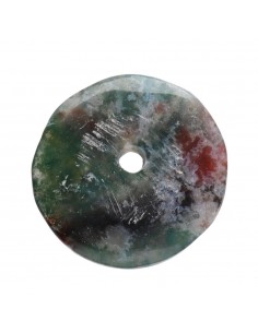 Donut grande de ágata musgosa