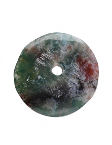 Large Agate Moss Agate Donut Quality A