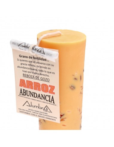Vela Artesanal con Arroz - Abundancia