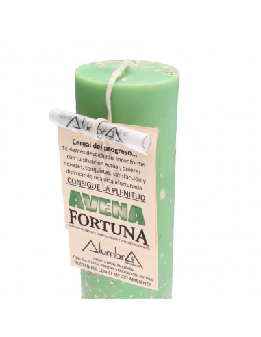 Vela Ritual Fortuna com Aveia