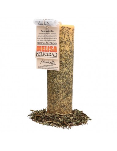 Vela Artesanal con Melisa - Felicidad