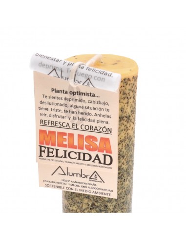 Happiness Ritual Candle with Lemon Balm