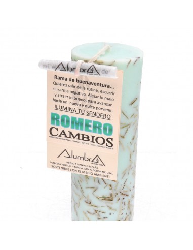 Vela Artesanal con Romero - Cambios