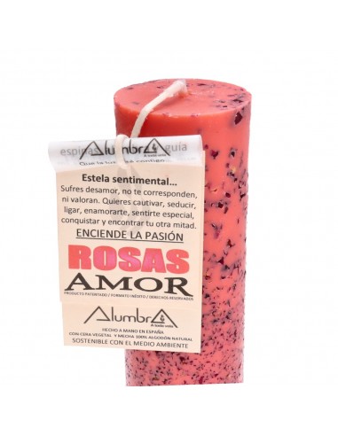 Vela Ritual de Amor com Rosas