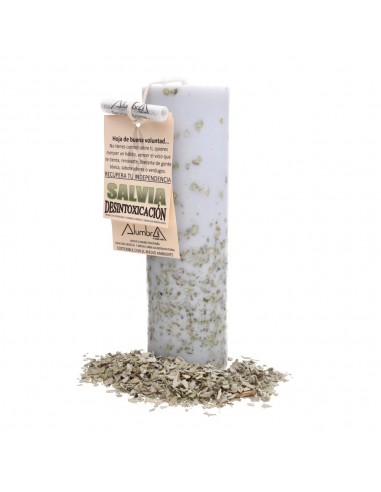 Detox Ritual Candle with Sage