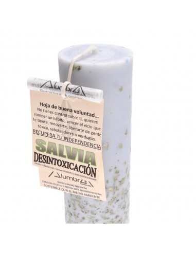 Detox Ritual Candle with Sage