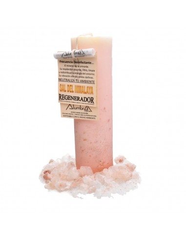 Vela Artesanal con Sal del Himalaya -...