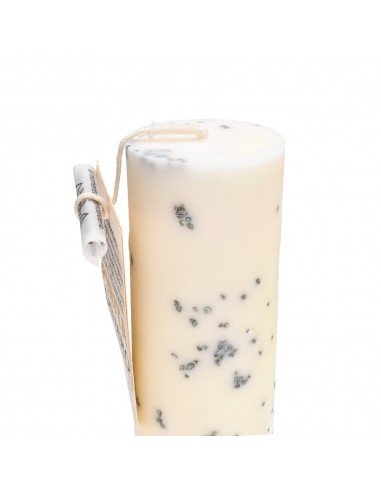 Money Ritual Candle with Pyrite