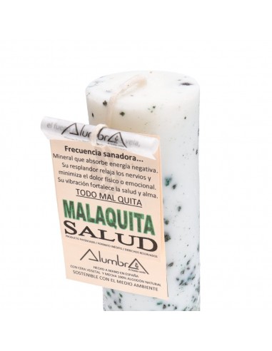 Malachite Health Ritual Candle