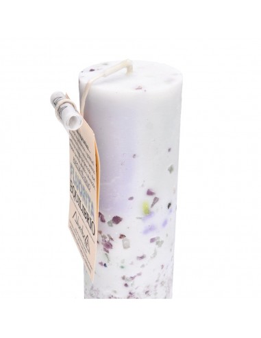 Vela Artesanal con Fluorita - Equilibrio