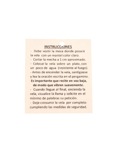 Vela de Ritual de Equilíbrio com...