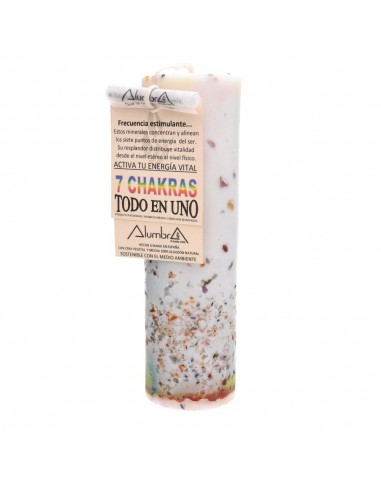 Bougie rituelle 7 chakras tout en un