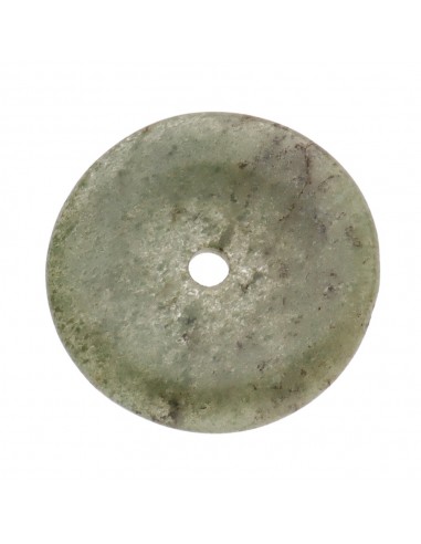 Grand beignet en aventurine verte...