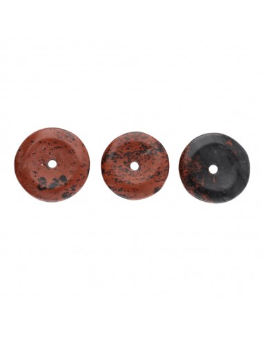 Medium Obsidian Mahogany Donut Grade A