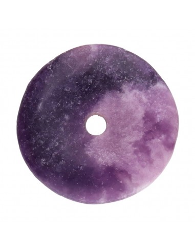 Medium Lepidolite Mica Donut Quality A