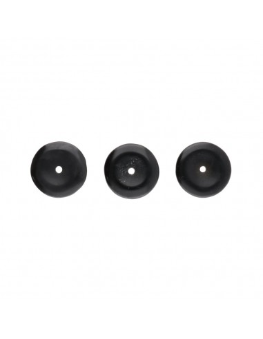 Medium Black Obsidian Doughnut Quality A