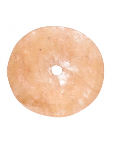 Grand Quartz Hématoïde Orange Donut...