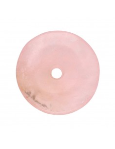 Petit donut en quartz rose...