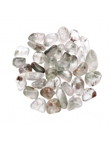 Quartz Rhodes avec Lodolite 2x2cm