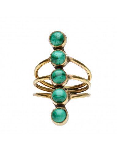 Anneau de bronze avec minerai...