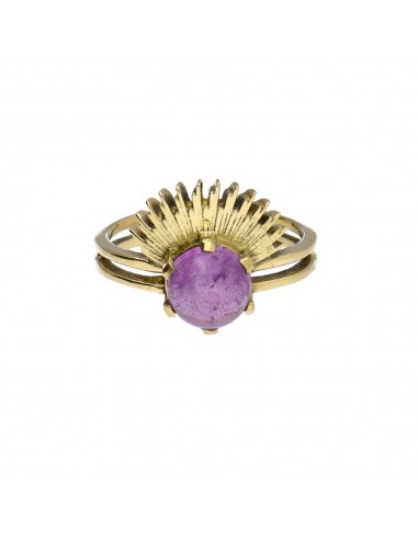 Anillo de Bronce con Mineral...