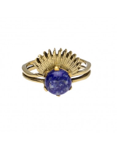 Anillo de Bronce con Mineral...