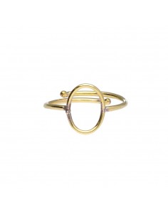 Anillo de Bronce Ovalo -17-