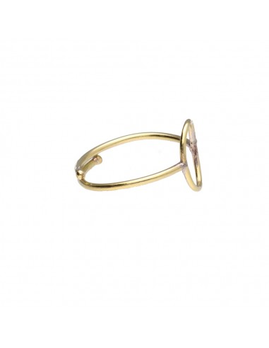Bronze Oval Ring -17-