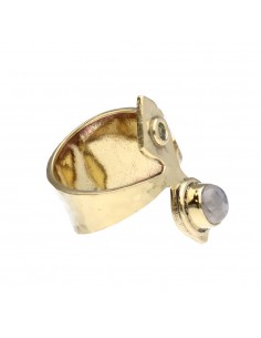Bronze Ring with Moonstone... 2