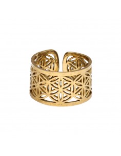 Bague Fleur de vie en...