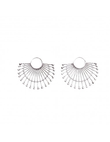 Silver Plated Earrings -P34- -P34-