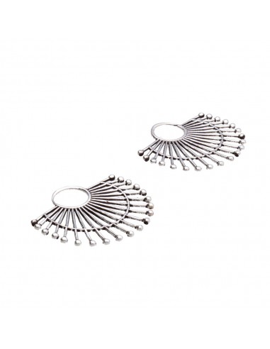 Silver Plated Earrings -P34- -P34-