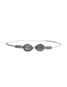 Bracelet plaqué argent -B11-