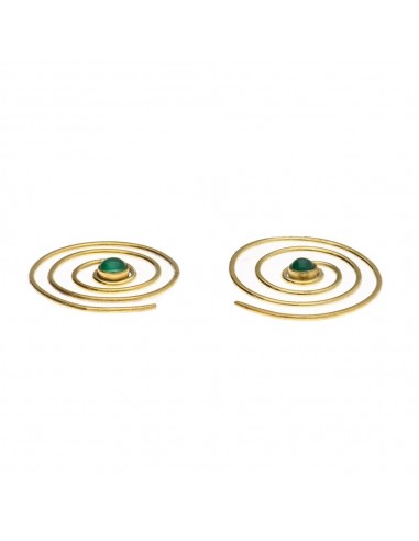 Boucles d'oreilles en bronze avec...