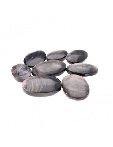 Savon d'obsidienne argentée