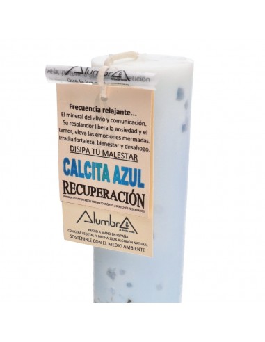 Vela Blue Calcite Ritual Recovery