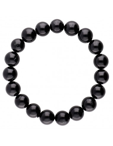 Bracelet d'obsidienne dorée 8mm