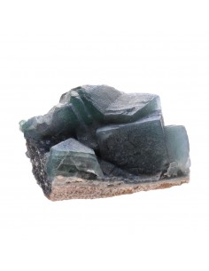Fluorite verde em matriz...