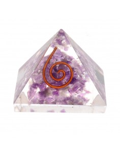 Amethyst Pyramid in Resin...