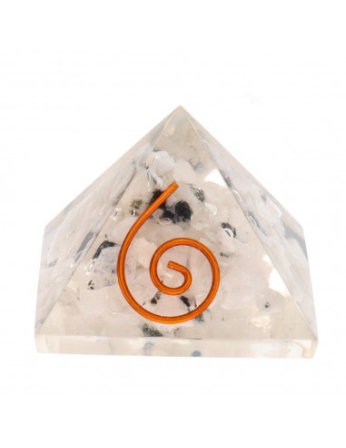 Pyramide de pierre de lune en résine...