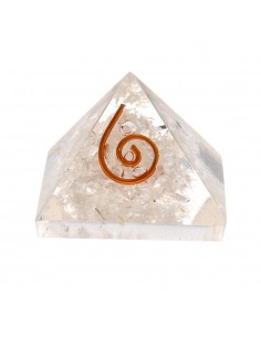 Pirâmide de Quartzo Branco...
